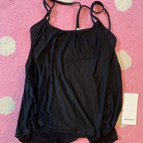 Lululemon Flow Y 2-in-1 Tank Top - Picture 3 of 5